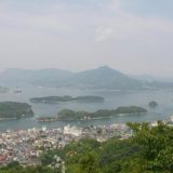 【因島】島の南部にある「天狗山」から眺める瀬戸内海の景色に癒やされます